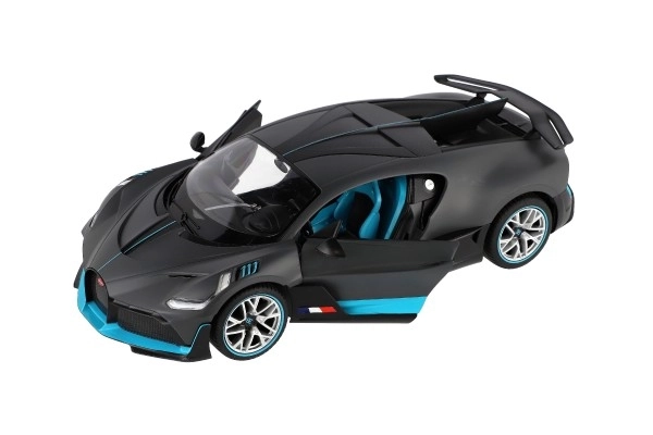 Auto RC Buggatti Divo gris plastique 32cm 2,4GHz télécommande boîte 43x18x25cm