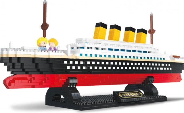 Jeu de construction Titanic 35x8x14,5 cm