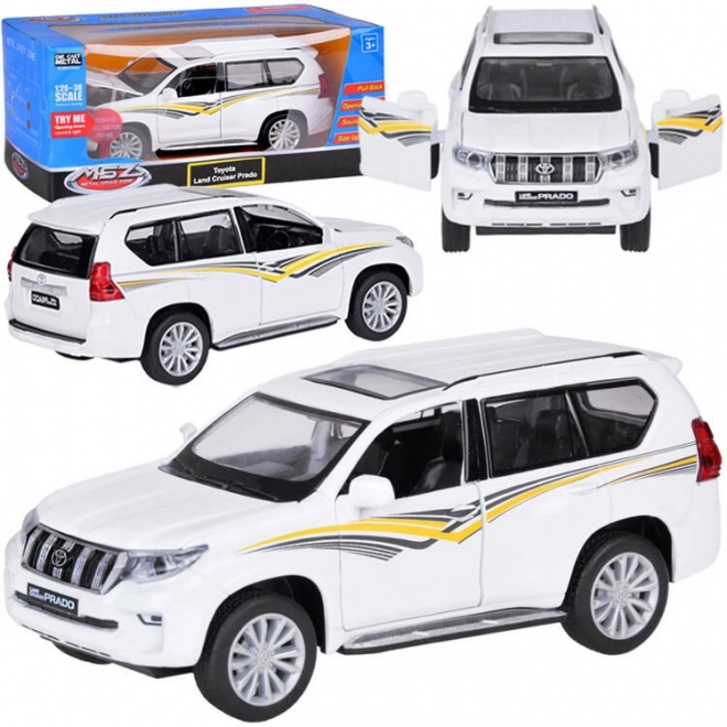 Modèle métallique Toyota Land Cruiser Prado avec effets
