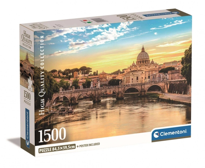 Puzzle 1500 pièces Compact Rome