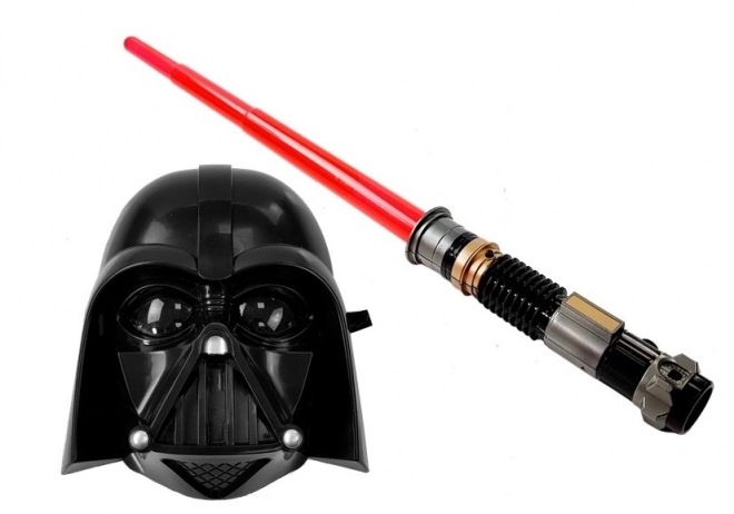 Masque de sabre laser Guerrier de l'espace