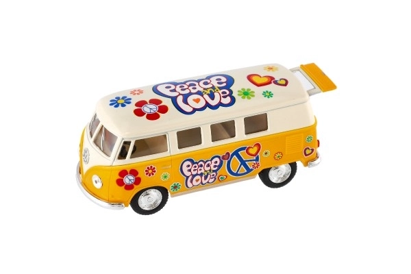 Autobus Kinsmart VW Classique métal/plastique 13cm à rétrofriction