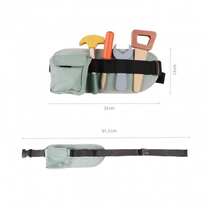 Outils en bois avec ceinture, Bois