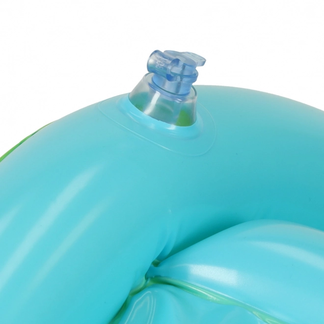 Cercle flottant gonflable vert avec visière BESTWAY pour bébés
