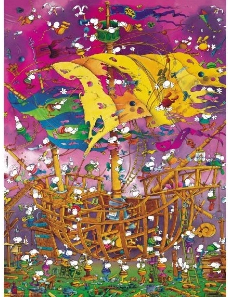 HEYE Puzzle Sauvez le navire 1500 pièces