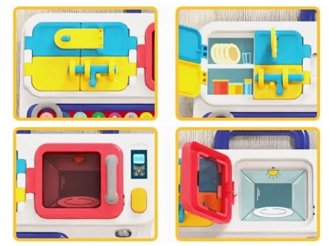 Jouet de cuisine interactif Montessori