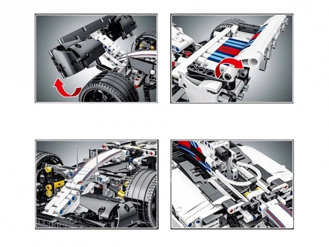 Kit de construction technique Voiture de course Bolid F1
