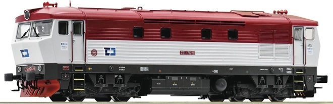 Locomotive diesel Roco 751 « Bardotka » ČD Cargo, numérique avec son (H0)