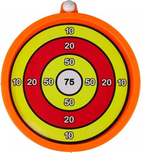 Cible colorée avec score