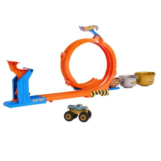 Hot Wheels Monster Trucks Bigfoot boucle et saut