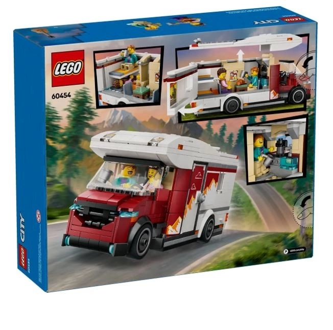 LEGO City 60454 Caravane de vacances pleine d'aventures