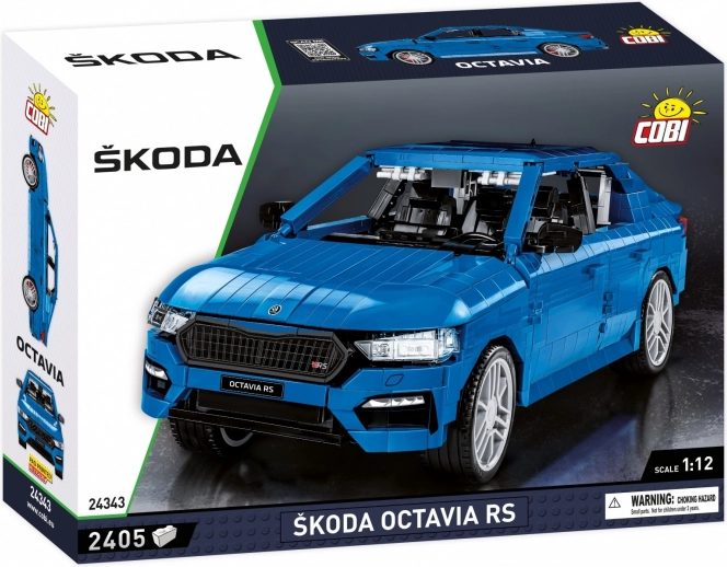 Kit de construction Škoda Octavia RS 1:12 de Cobi