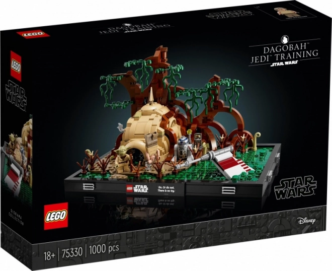 Entraînement Jedi sur la planète Dagobah – Diorama LEGO Star Wars