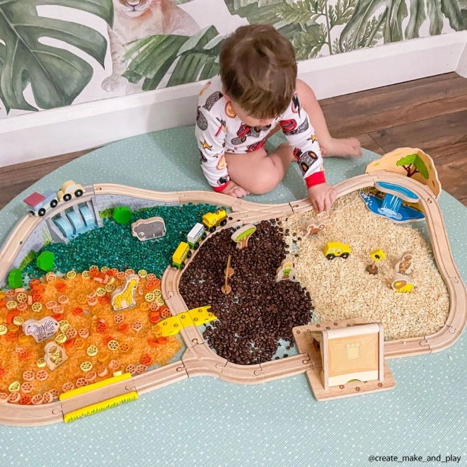 Pont avec cascade Bigjigs Rail