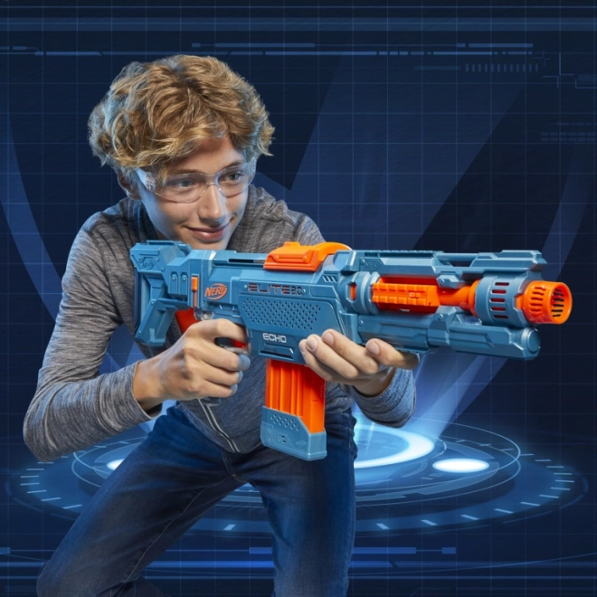 Pistolet Nerf Echo CS-10 avec accessoires