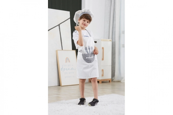 Tablier de cuisine et toque pour enfants
