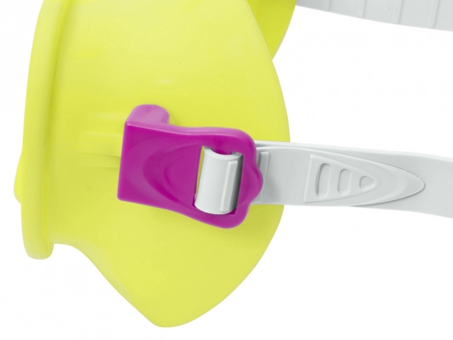 Masque de plongée Bestway avec tuba pour enfants 3+ – Jaune