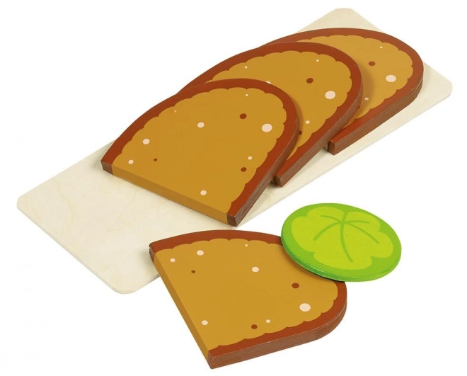 Pain sur planche - sandwiches à découper
