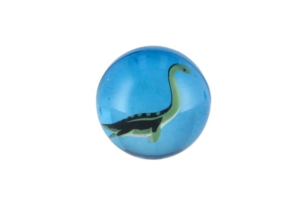 Balle/ballon avec dinosaure 4cm assortiment de types 32 pièces dans un pot
