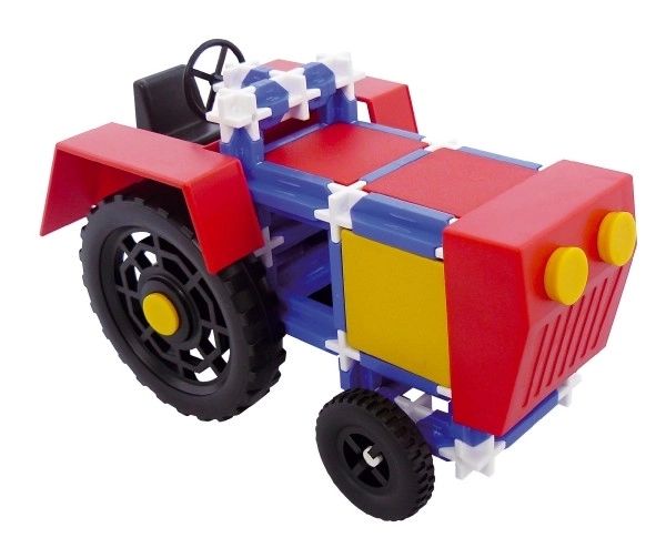 Jeu de construction SEVA CLASSIQUE Le plus petit plastique 115pcs dans une boîte 31,5x16,5x7,5cm