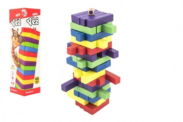 Jeu de société Tour de 60 pièces