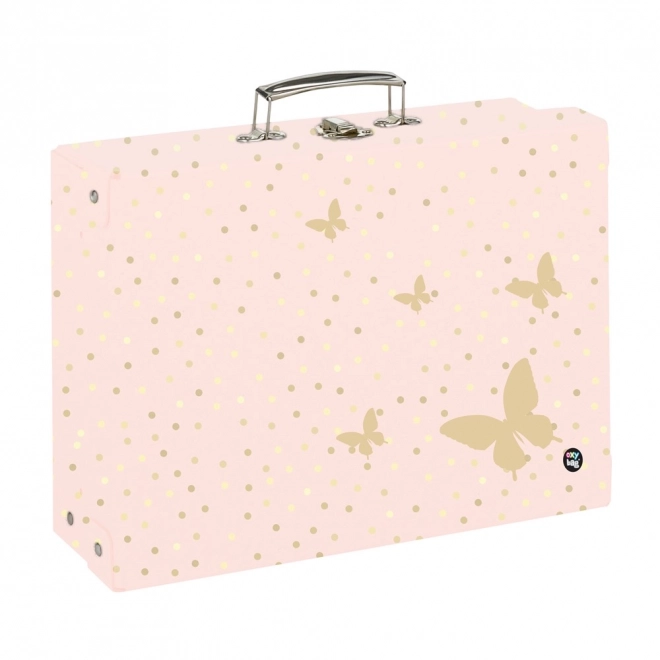 Valise en laminé carré A4 OXY GO Papillon