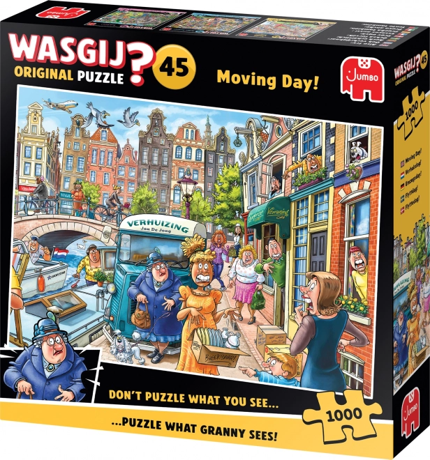 Puzzle Jumbo Wasgij 45: Déménagement 1000 pièces