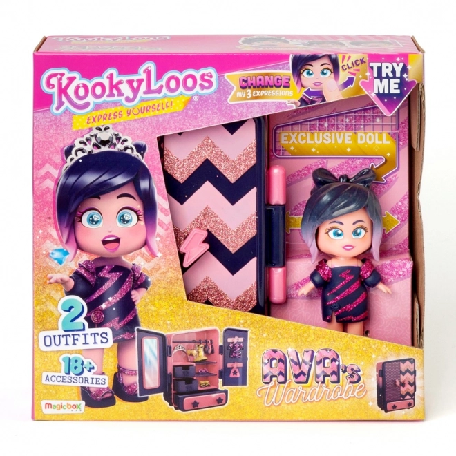 Ensemble de jeu avec poupée KookyLoos Ava