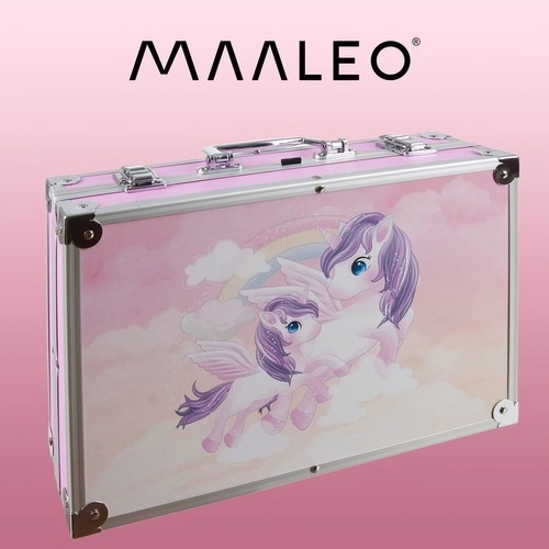 Grande valise de peinture avec licorne Maaleo 22768