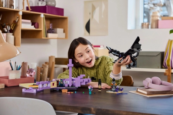LEGO Minecraft 21264 Dragon de l'Ender et navire de l'End