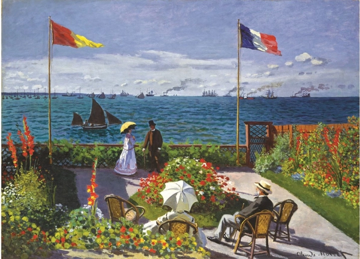 Puzzle Le Jardin à Sainte-Adresse 1000 pièces EUROGRAPHICS