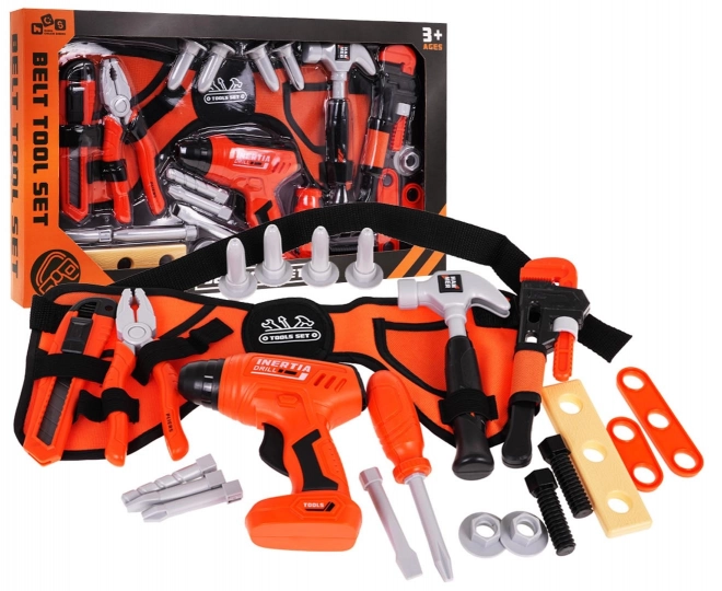 Ensemble d'outils + ceinture à outils