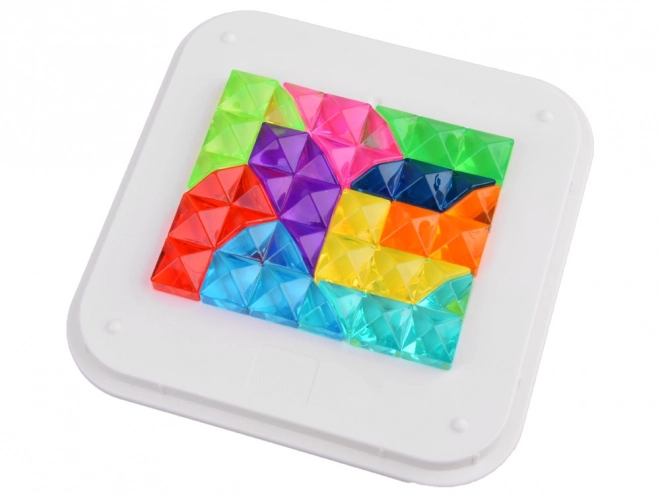 Puzzle de diamant coloré