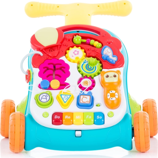 Panneau interactif avec mélodies et téléphone