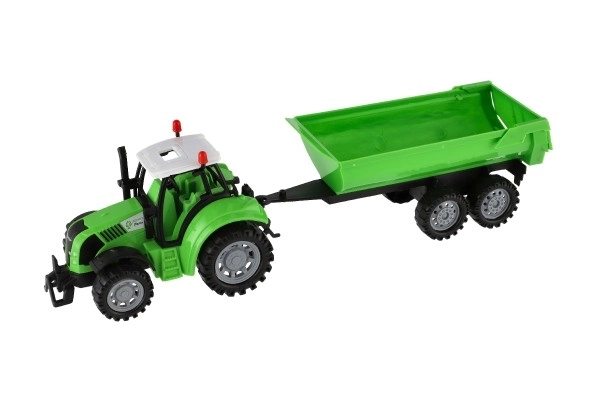 Tracteur avec remorque pour enfants