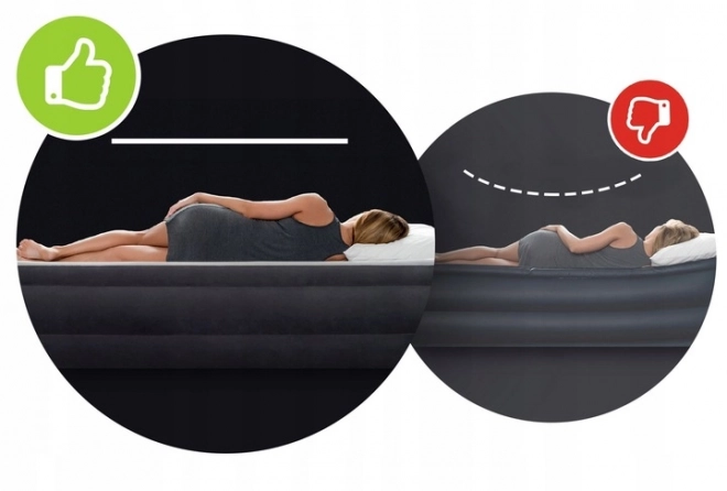 Matelas gonflable Velvet Bed avec pompe Intex 64150ND
