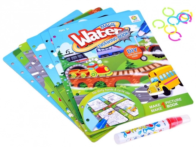 Livre de coloriage aquatique créatif pour enfants – A