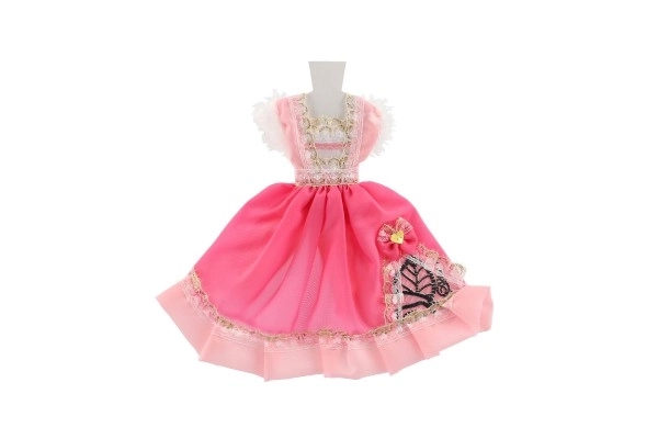 Robes/Vêtements courts pour poupées en sachet 22x30cm