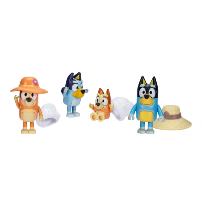 Figurines Bluey Excursion Familiale