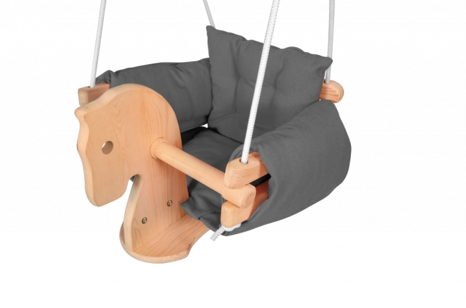Balançoire pour les plus petits design Cheval