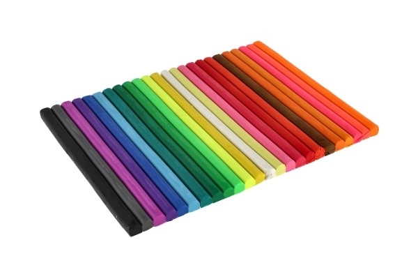 Pâte à modeler/Plastiline NARA 1000g 24 pièces en boîte 30x25x2cm