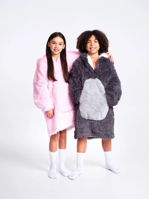 Cozy Noxxiez CH325 Licorne - couverture pull à capuche chaude pour enfants de 7 à 12 ans