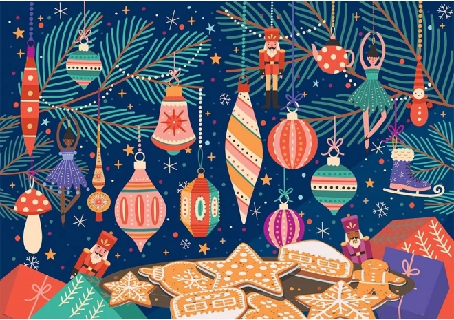 Puzzle GIBSONS Friandises et décorations 200 pièces