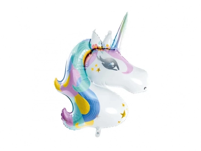 Ballon en aluminium Licorne 73cm x 90cm