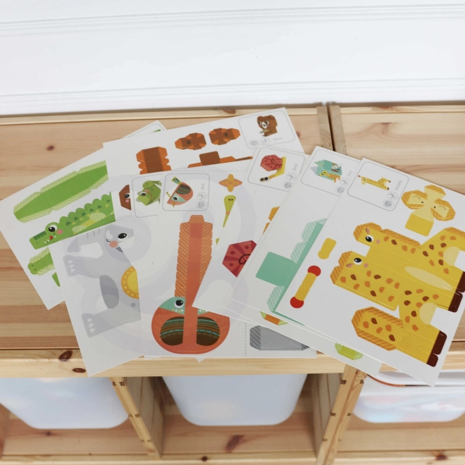 Woopie art&fun kit créatif origami 3D animaux