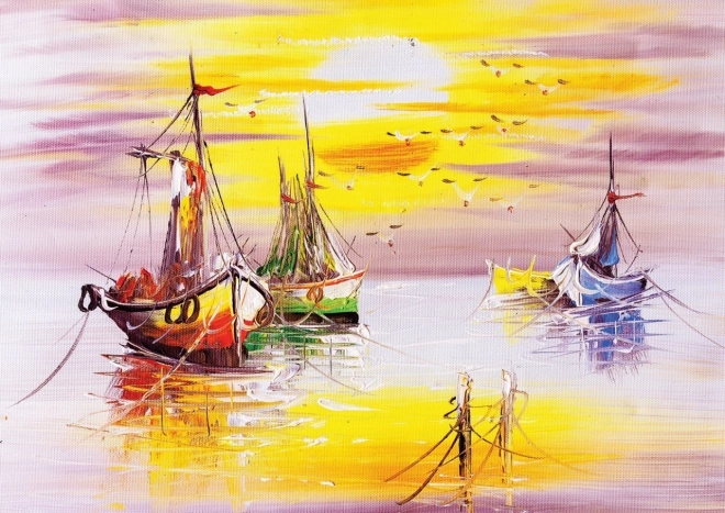 ART PUZZLE Puzzle Coucher de soleil 500 pièces