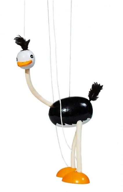 Goki marionnette autruche