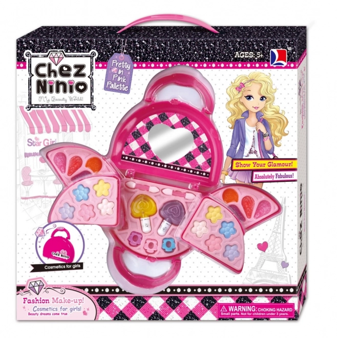 Trousse de maquillage dépliable pour enfants 5+ pour les yeux et les ongles
