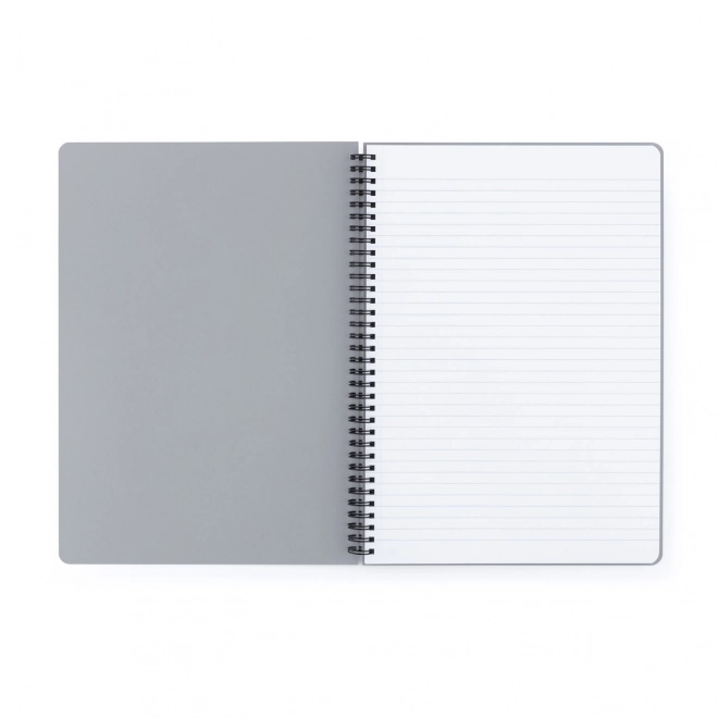 Bloc à anneaux A4 Pastelini gris