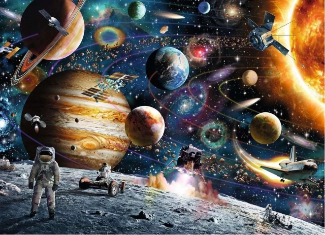 Puzzle Astronaute dans l'espace 60 pièces